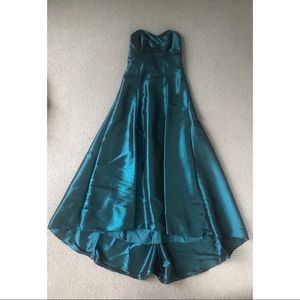 Dessy Collection Strapless Gown Size 10